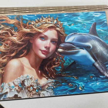 Русалочка и дельфин 96 шт.
